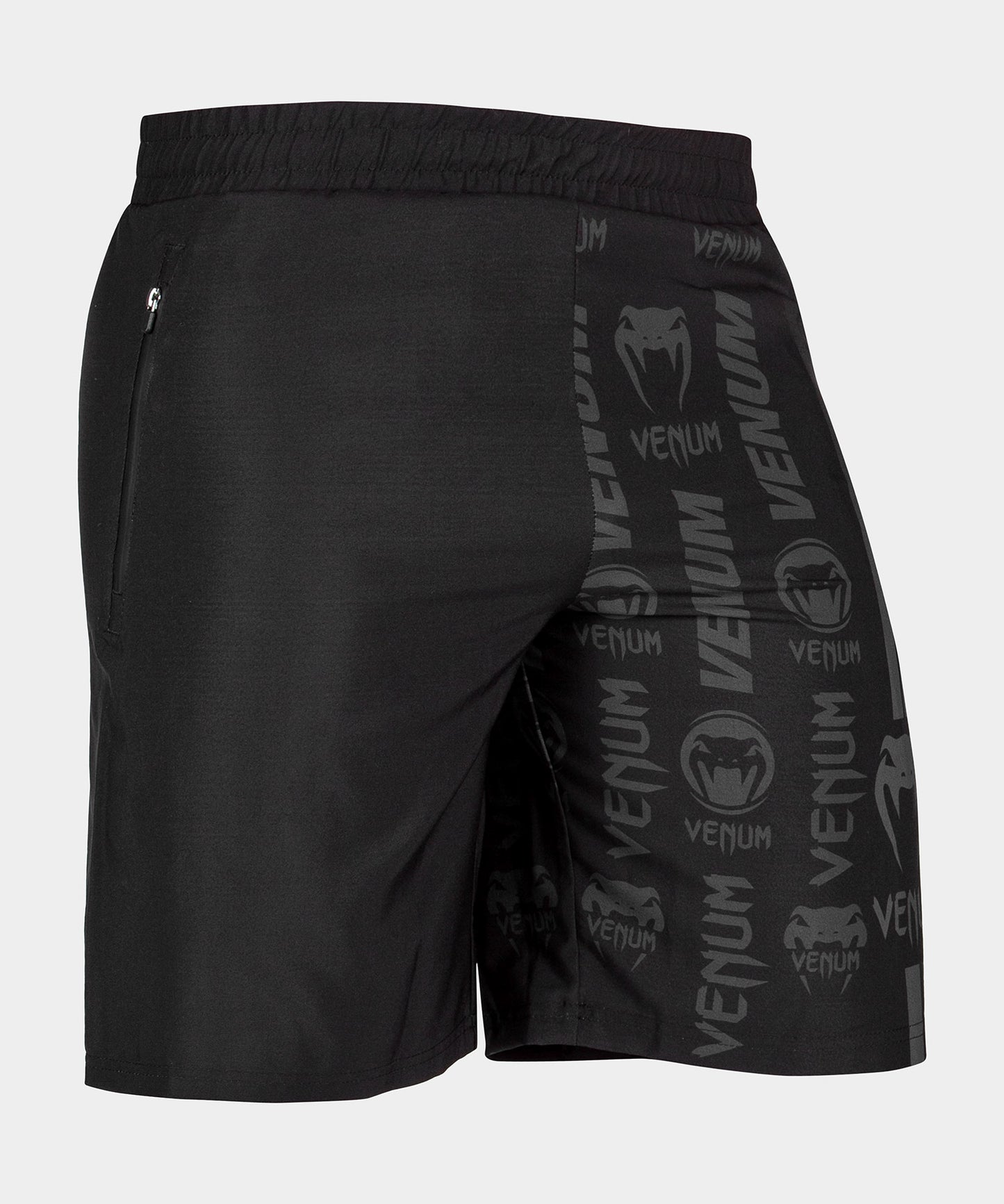 Venum Logos Training Shorts - Zwart/Zwart