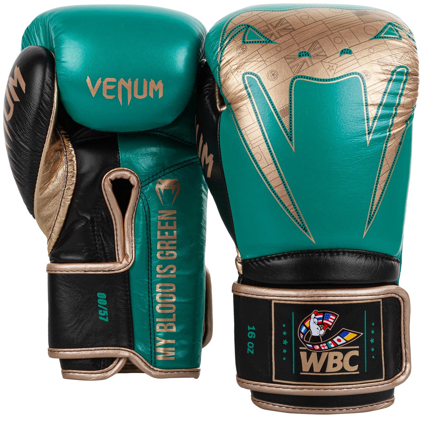 Venum Giant 2.0 Pro bokshandschoenen - WBC Limited Edition - Velcro