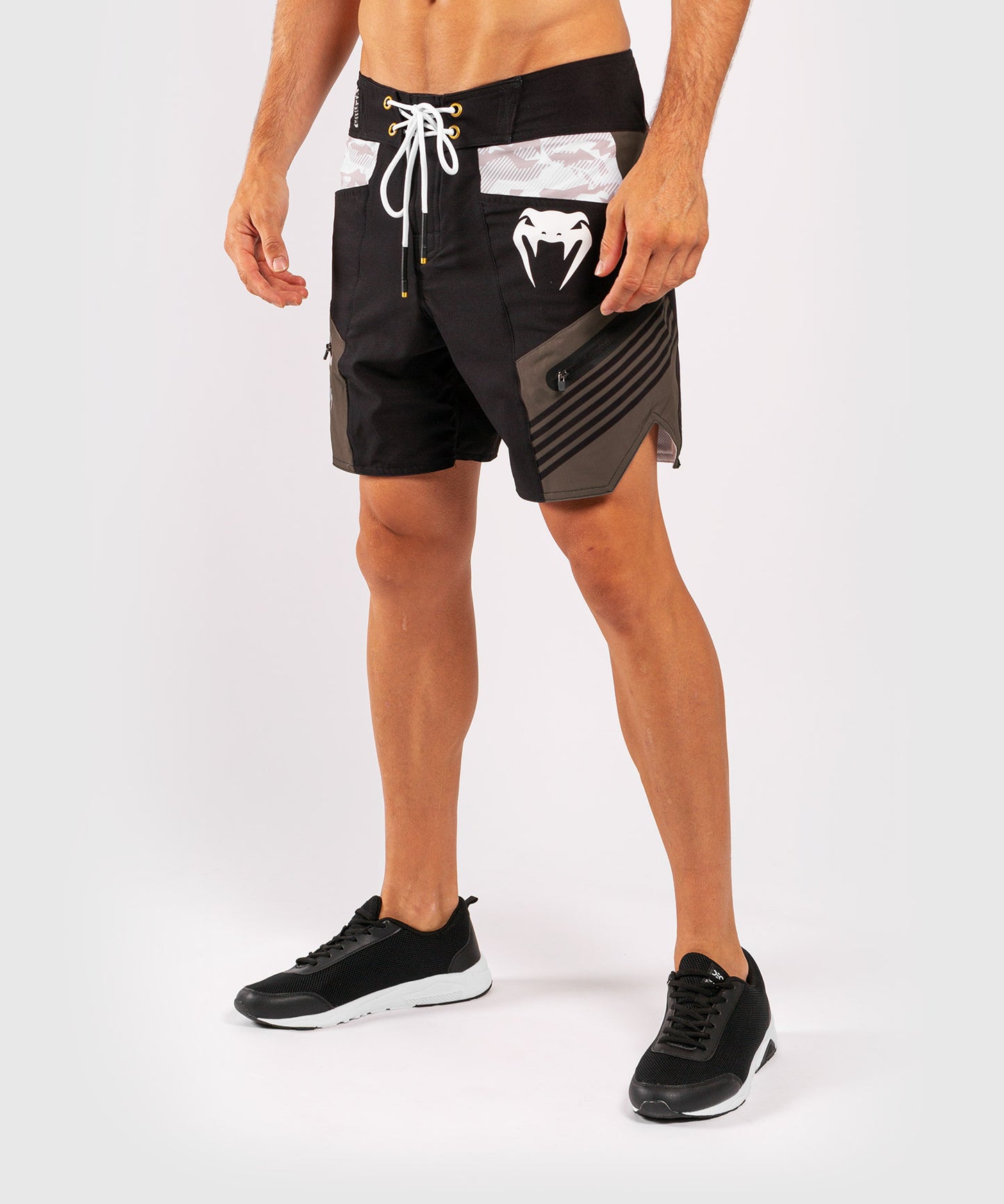 Venum Cargo zwemshort - Zwart/Grijs