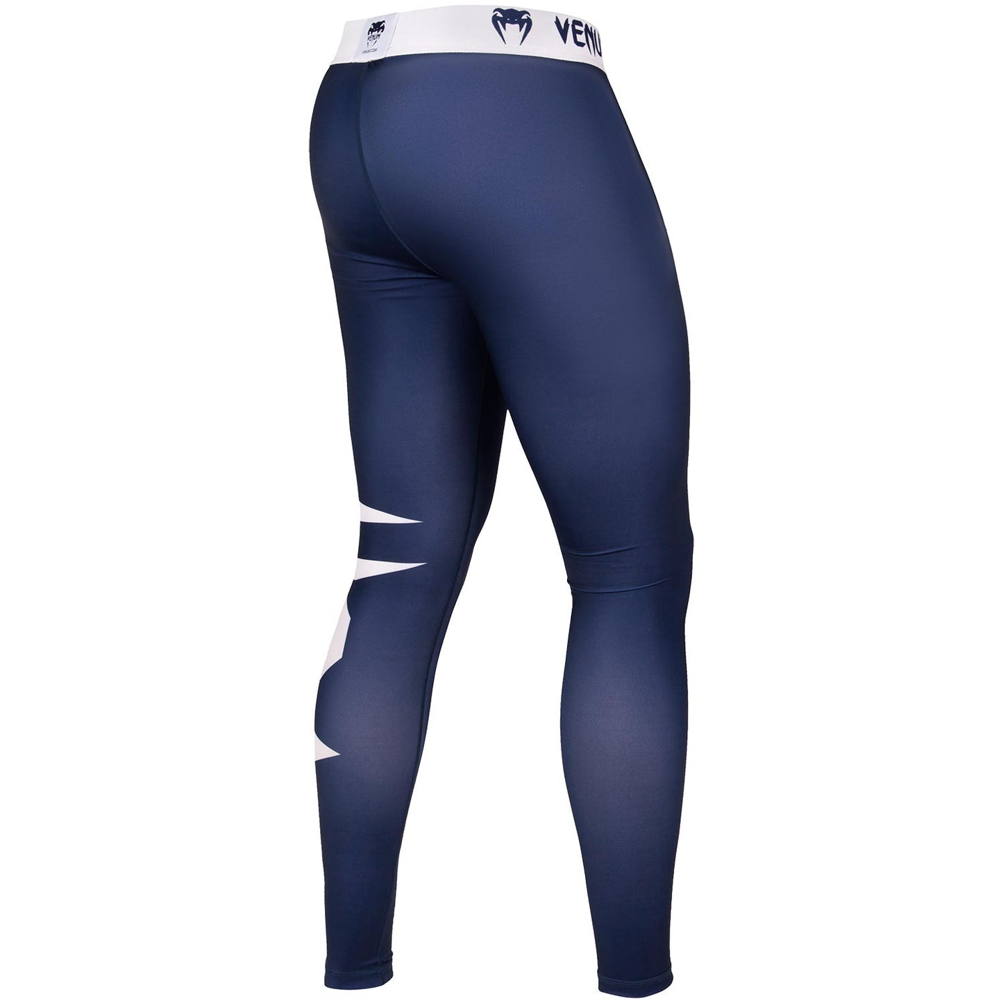 Venum Giant compressiepanty - Marineblauw/Wit