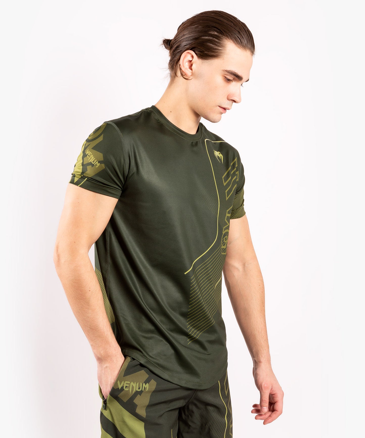 Dry Tech Venum Loma Commando T-shirt - Khaki
