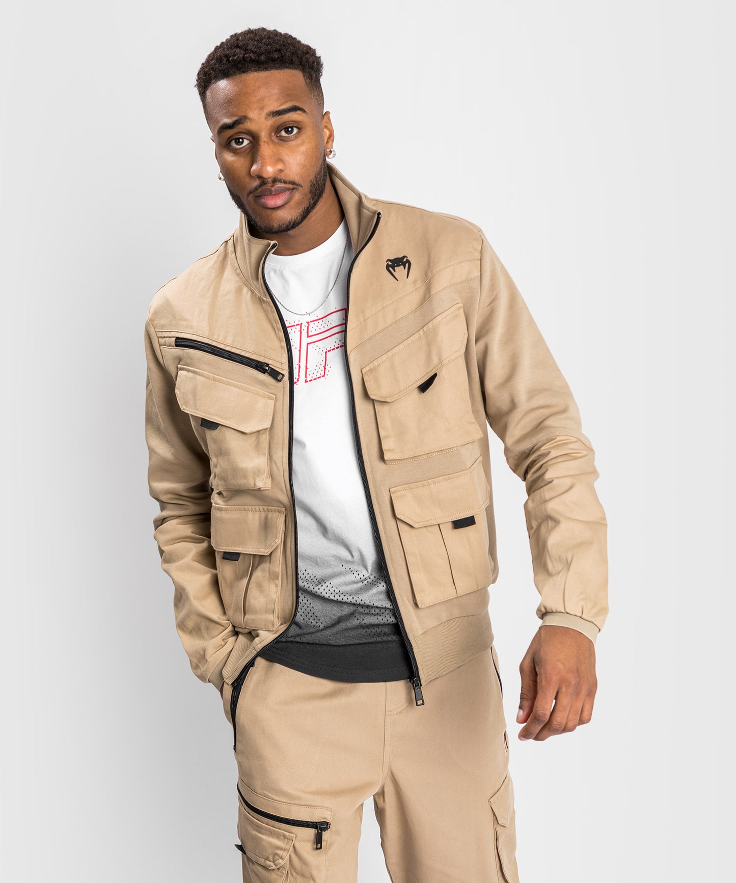 Venum Cargo Zipped Jacket - Zand