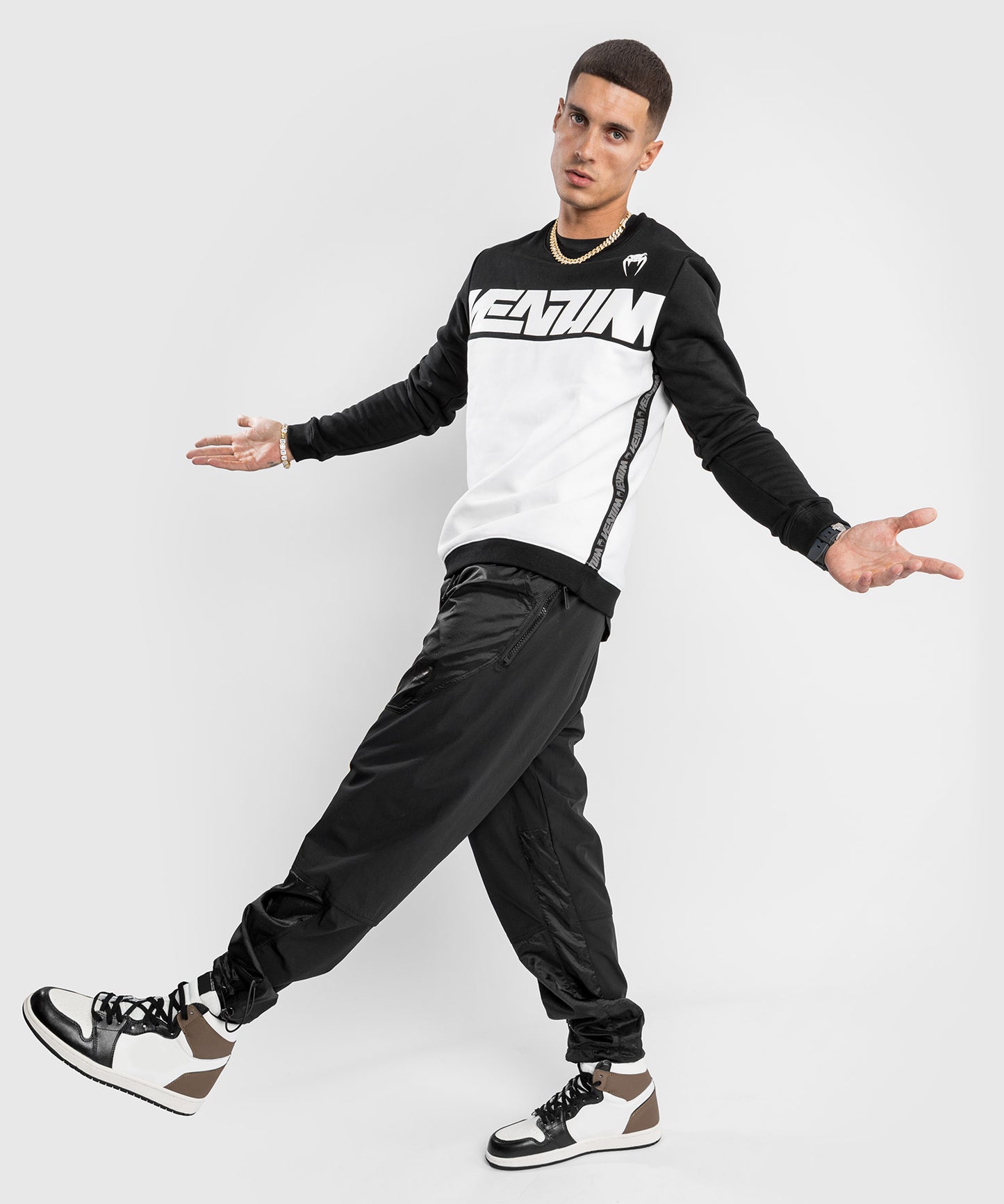 Venum CONNECT Sweatshirt - Zwart/Wit