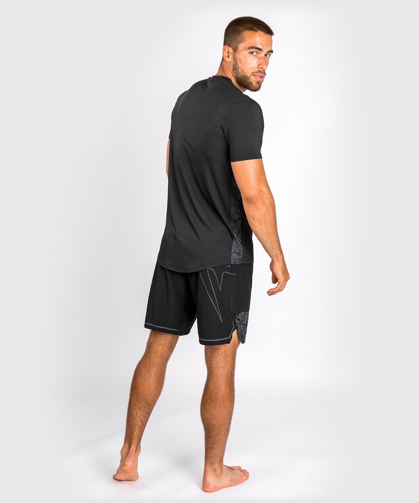 T-shirt Dry-Tech Venum Classic Evo - Zwart/Zwart Reflecterend