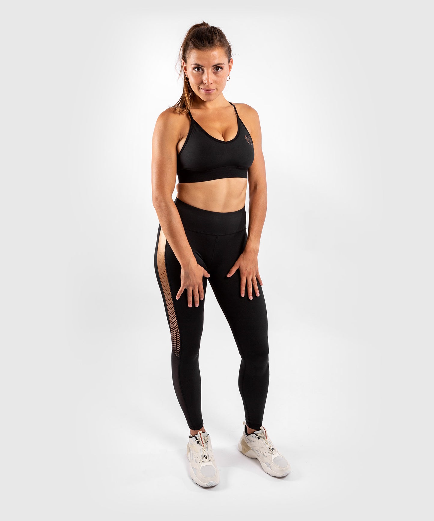 Venum Tecmo Sportbeha - voor dames - Zwart/Brons