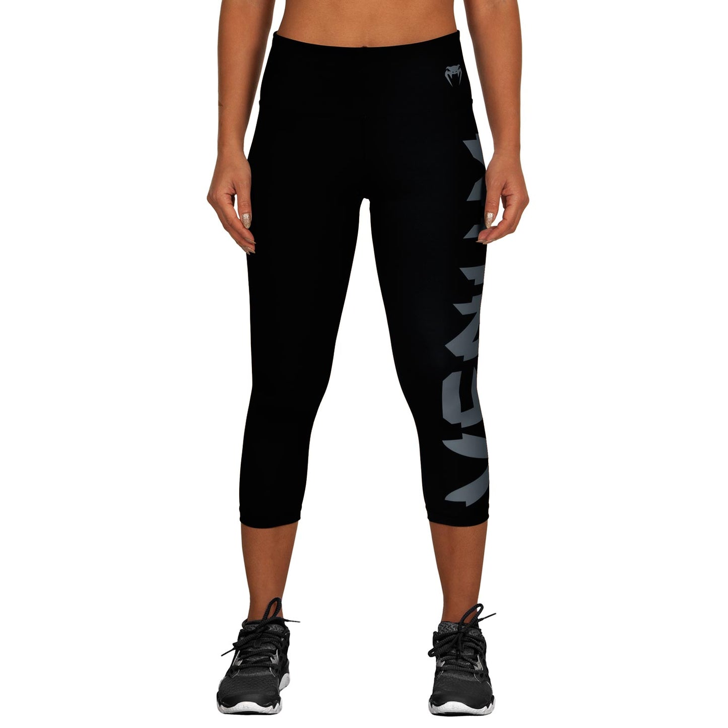 Venum Giant Geknipte Legging - Zwart/Grijs