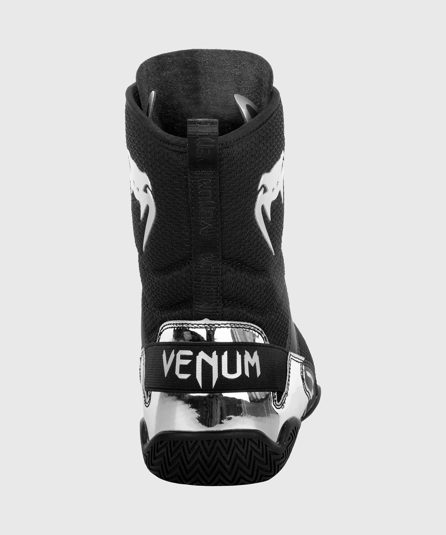 Venum Elite Boksschoenen - Zwart/zilver