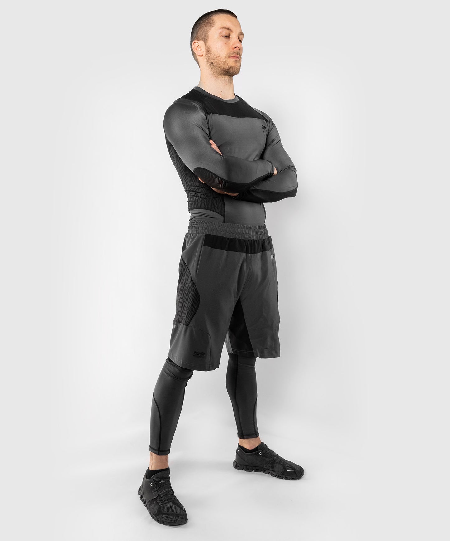 Venum G-Fit Trainingsshort - Grijs/Zwart