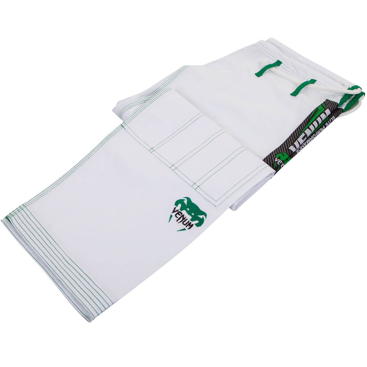 Venum Elite BJJ Gi - Wit/Groen