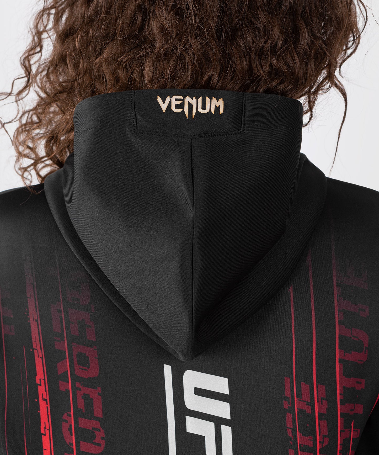 UFC Venum Performance Institute 2.0 Zip Hoodie voor Dames - Zwart/Rood
