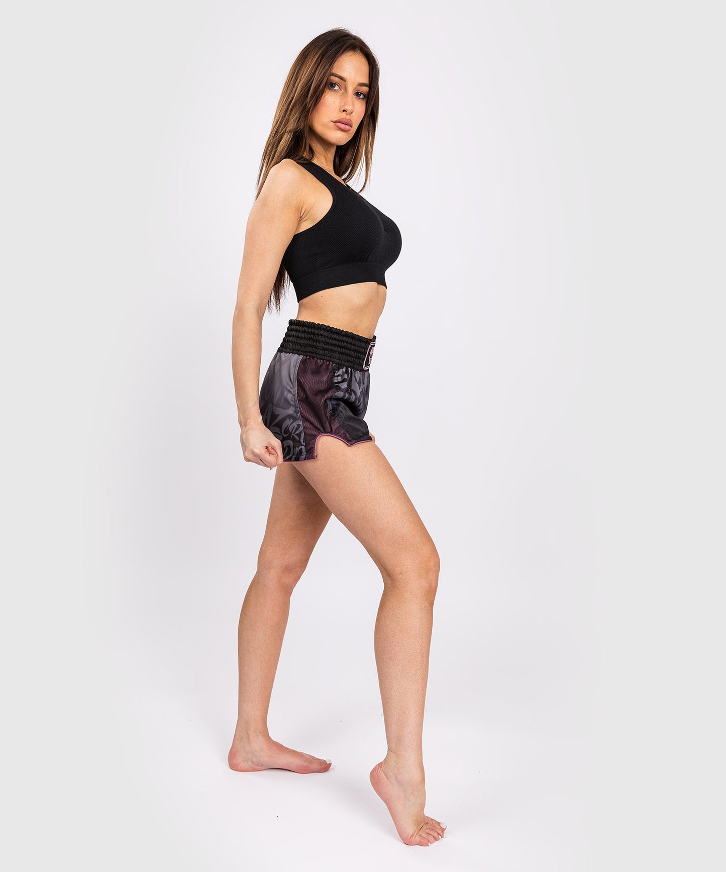 Venum x Kaz Muay Thai Shorts - Zwart