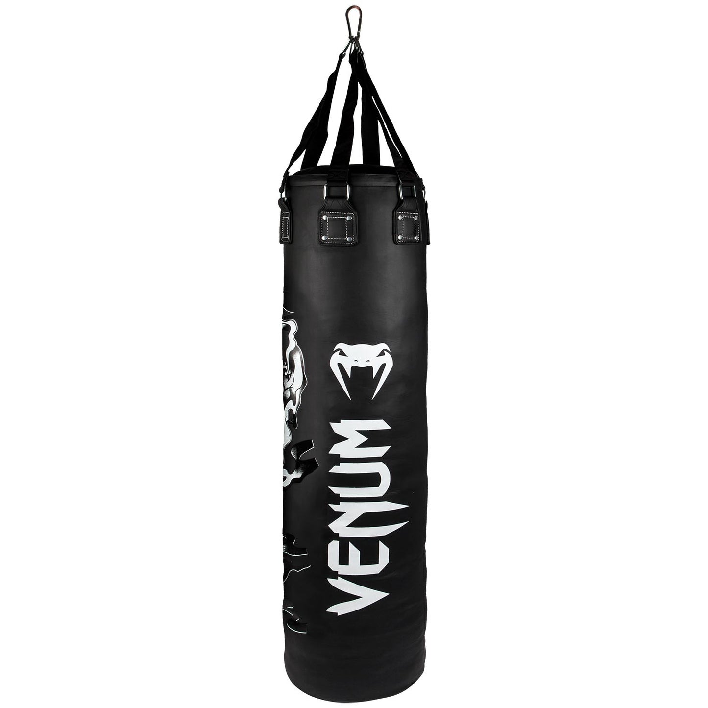 Venum Dragon's Flight Zware Tas - Zwart/wit - Ongevuld - 130cm