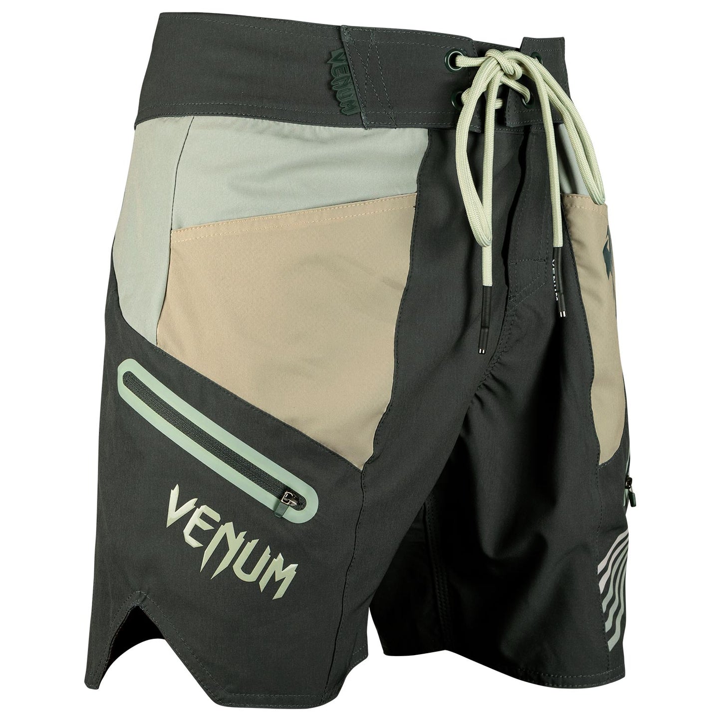 Venum Cargo zwemshort - donker_kaki_beige_kaki