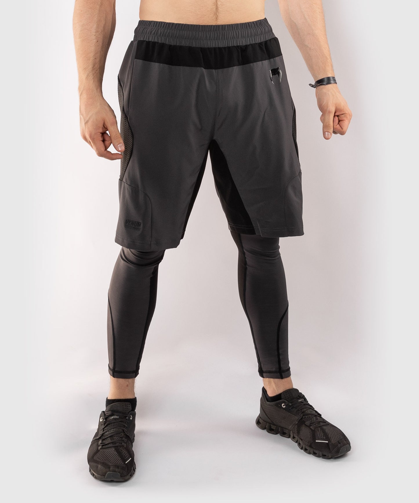Venum G-Fit Trainingsshort - Grijs/Zwart