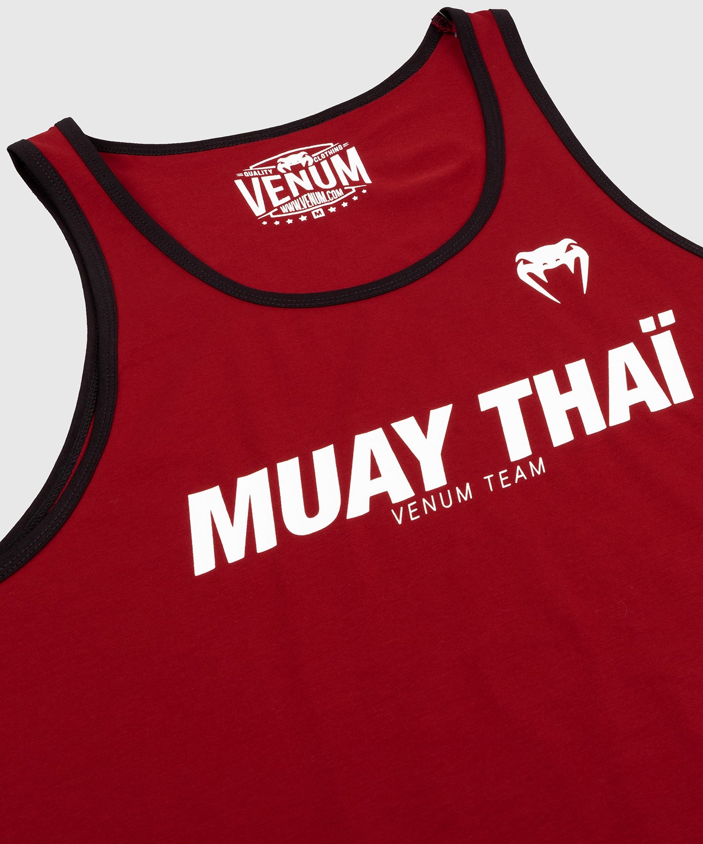 Venum Muay Thai VT Tanktop - Wijnrood/Zwart