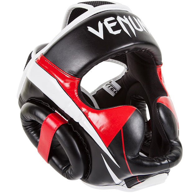 Venum Elite hoofdbeschermer - Zwart/Rood/Wit