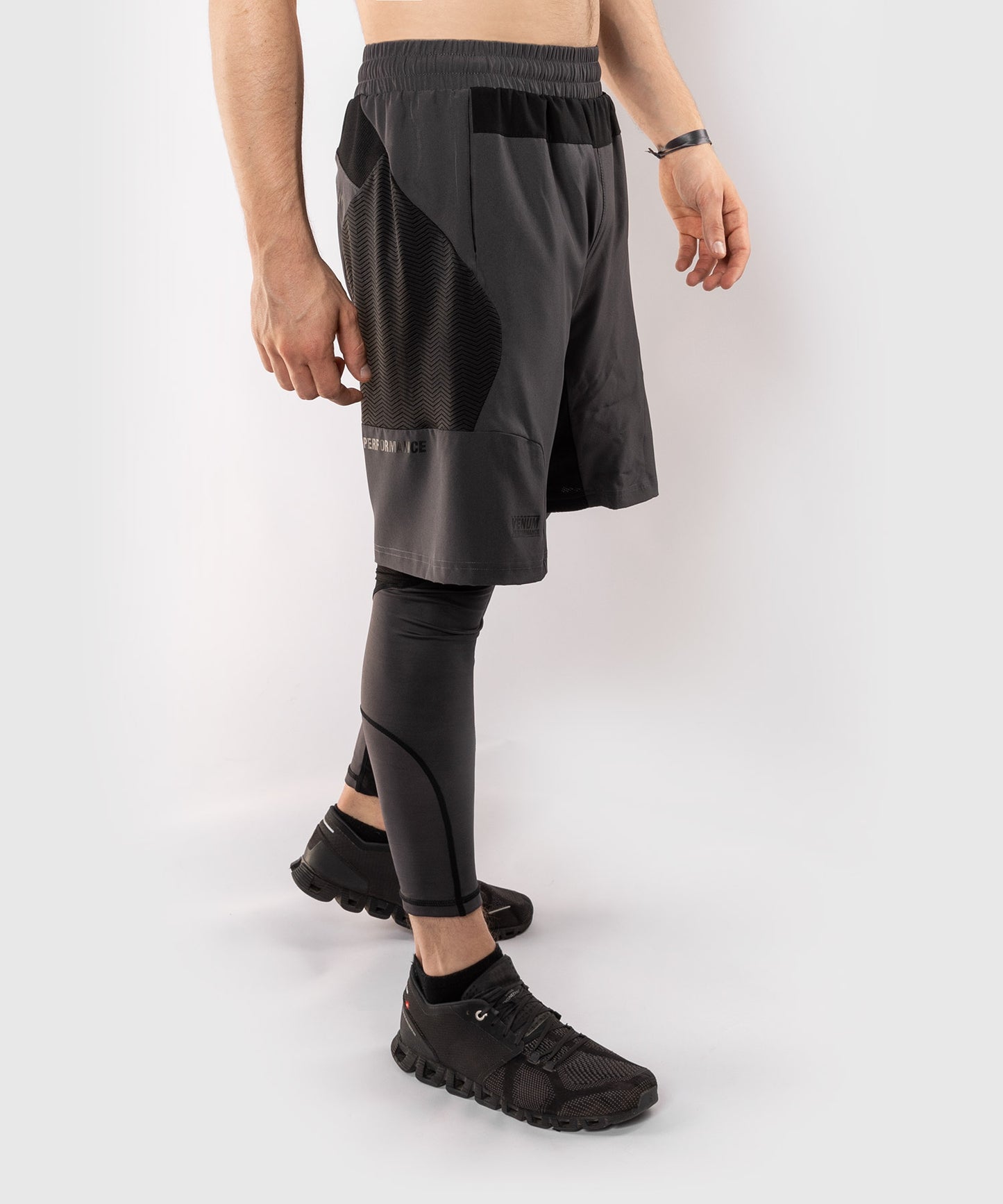 Venum G-Fit Trainingsshort - Grijs/Zwart