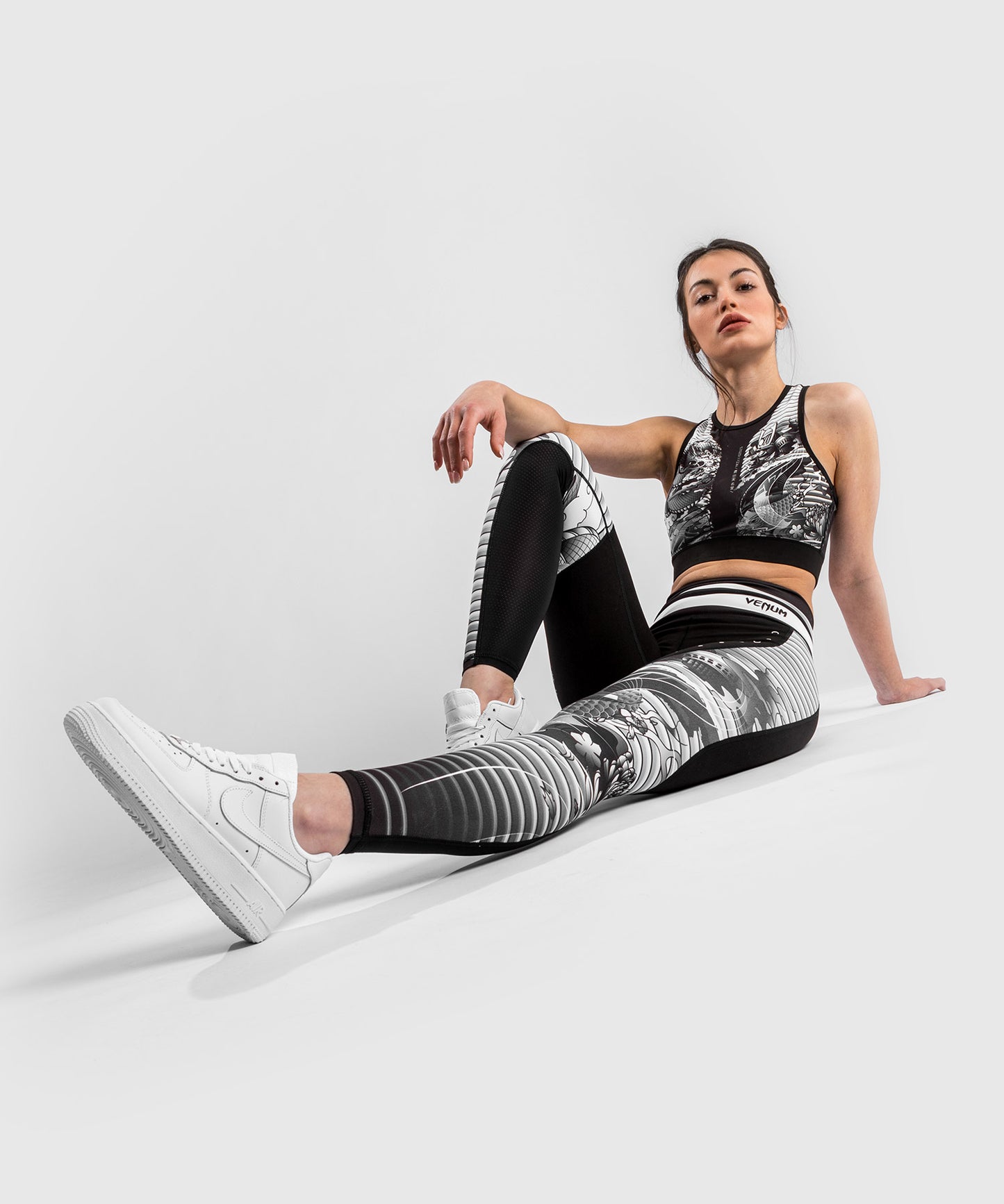 Sport Bh Venum YKZ21 - Zwart/Wit