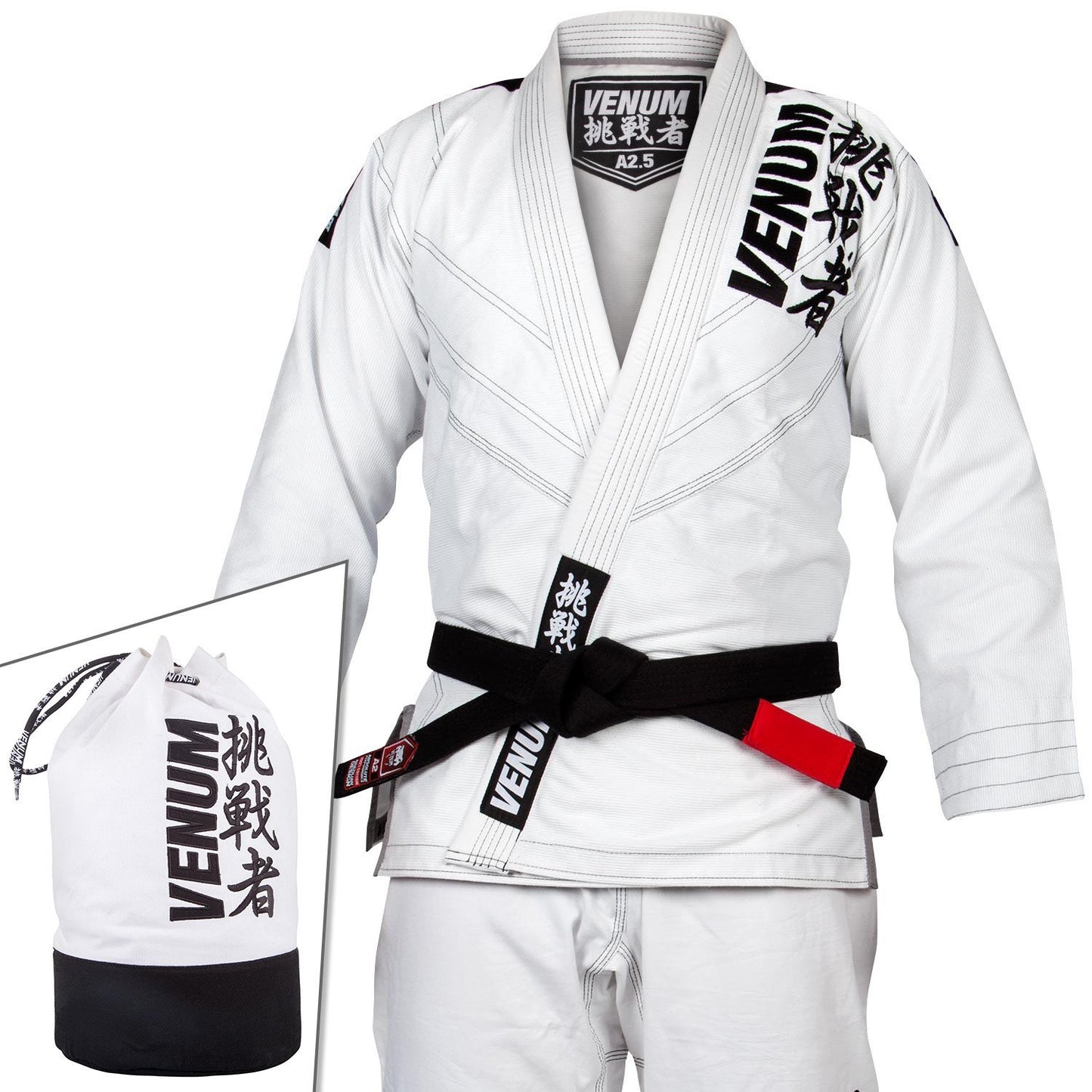 Venum Challenger 4.0 BJJ Gi - (inclusief tas) - Wit