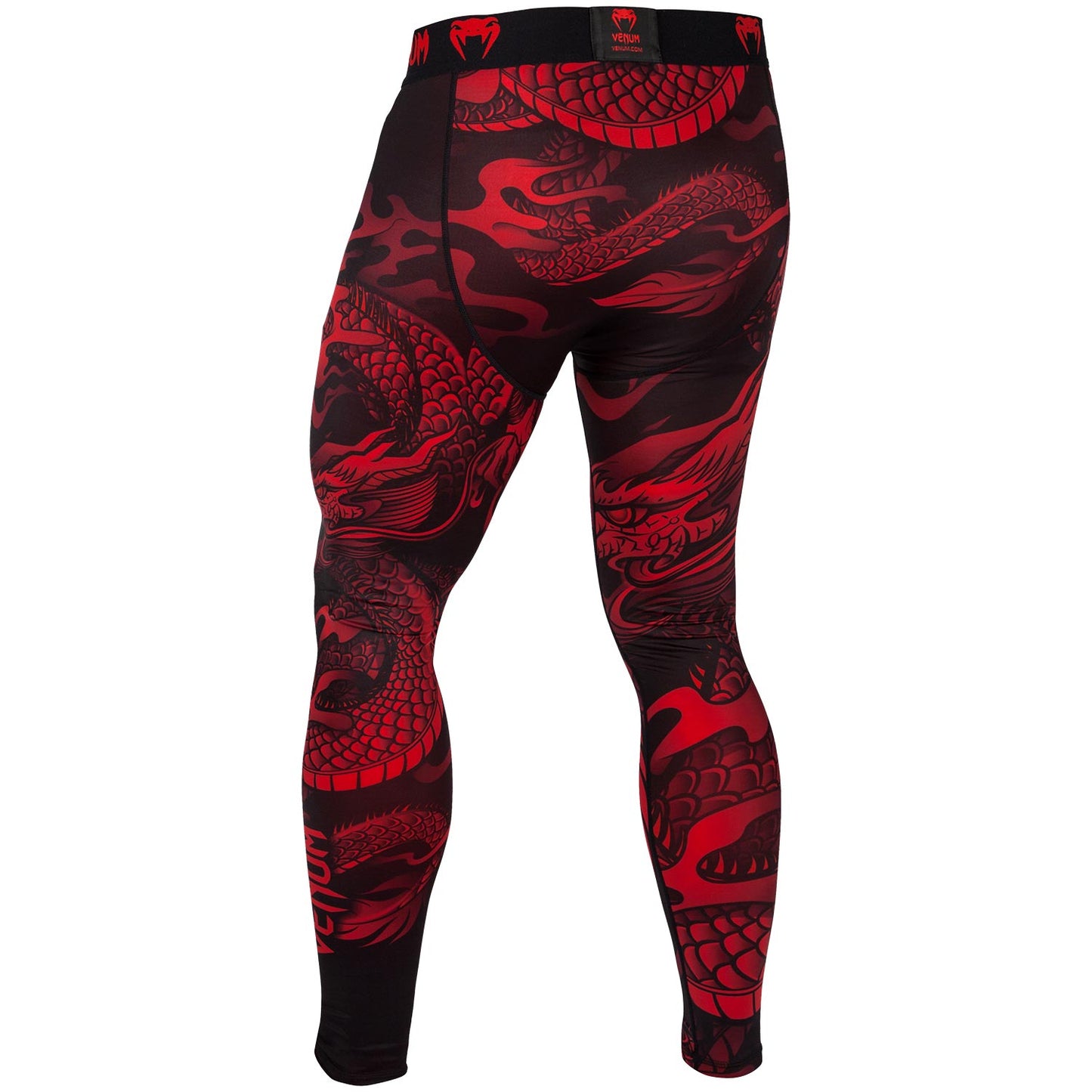 Venum Dragon's Flight Spats - Zwart/Rood