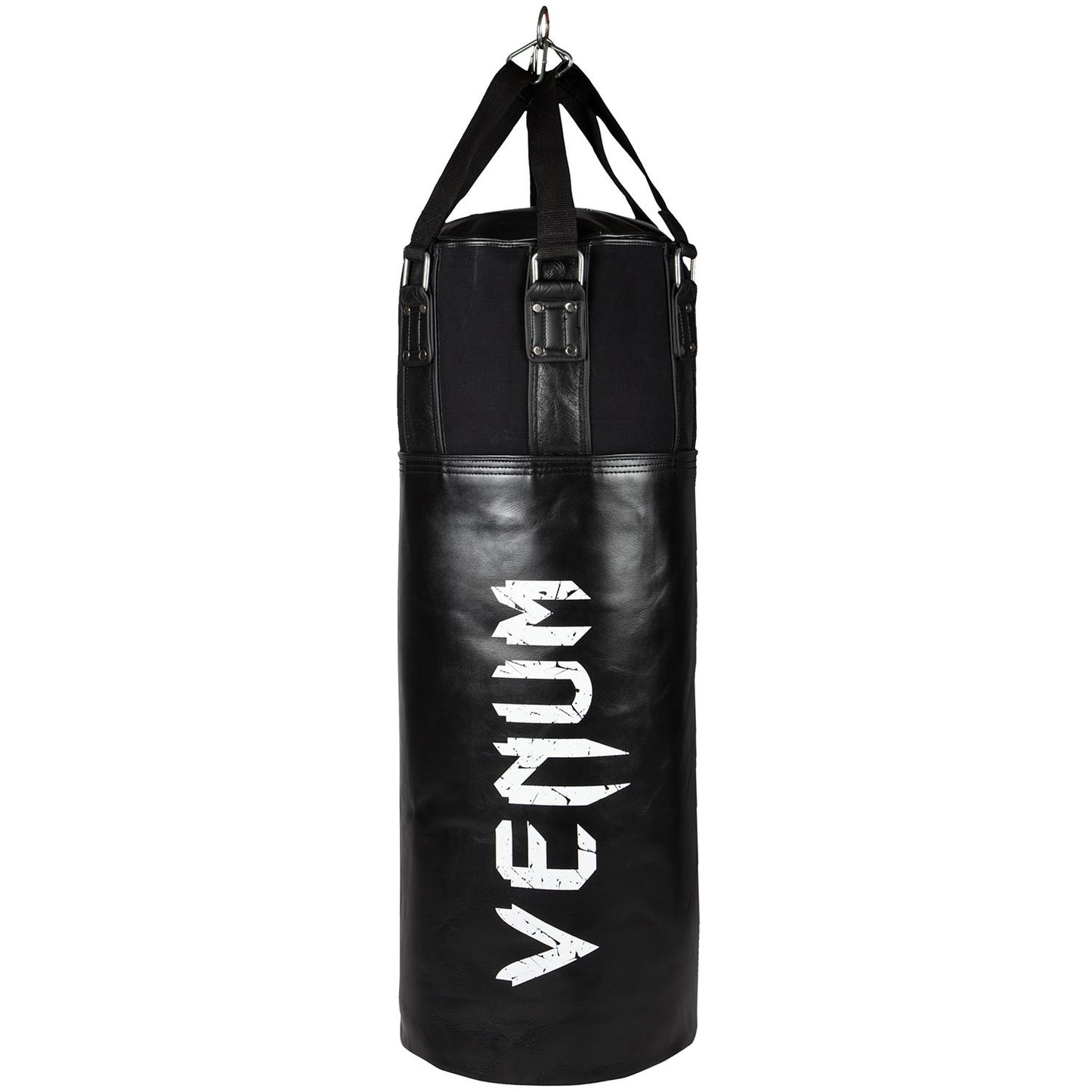 Venum Training Tas Leder - Zwart/Wit-Gevuld