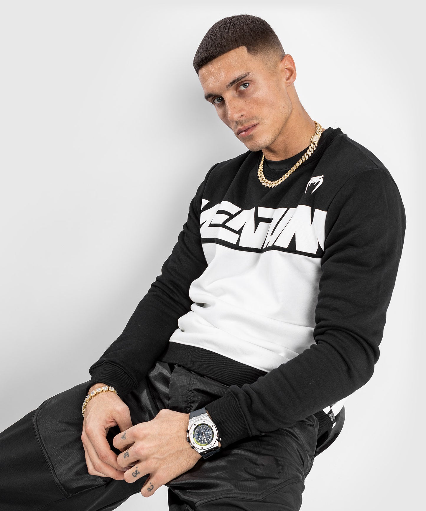 Venum CONNECT Sweatshirt - Zwart/Wit