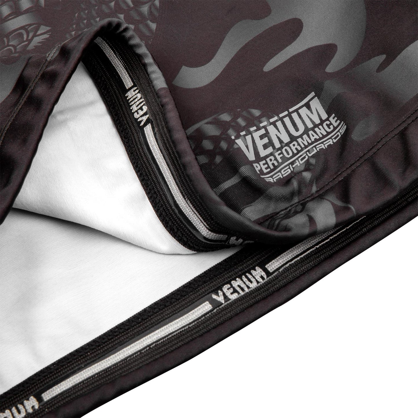 Venum Dragon's Flight Rashguard - Korte Mouwen - Zwart/Zwart