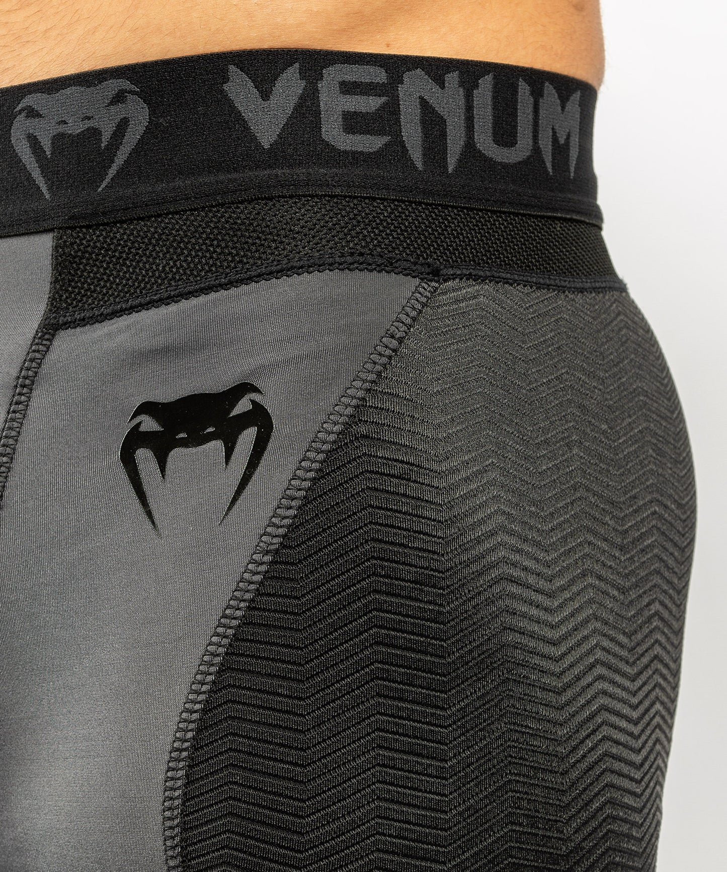 Venum G-Fit Compressieshort - Grijs/Zwart