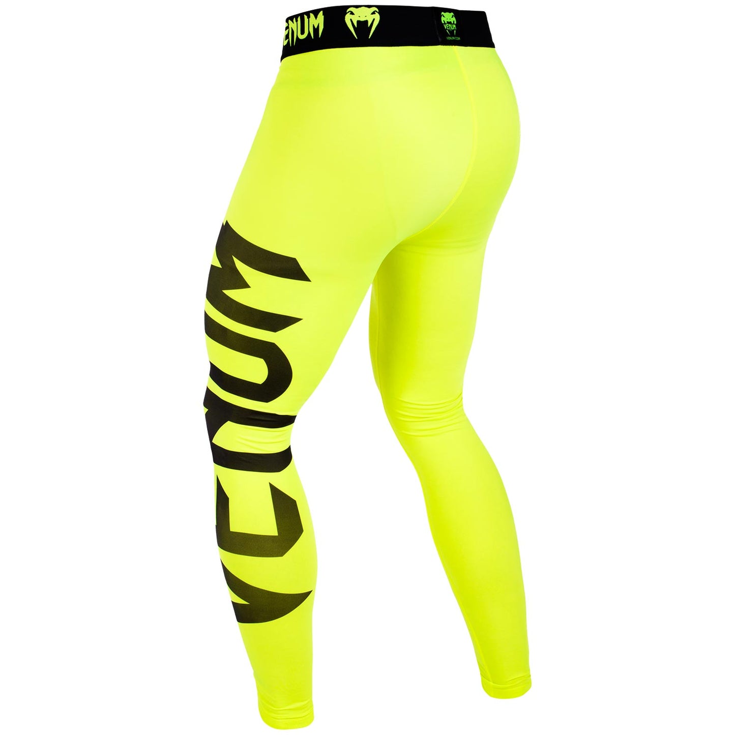 Venum Giant compressiepanty - Neongeel/Zwart