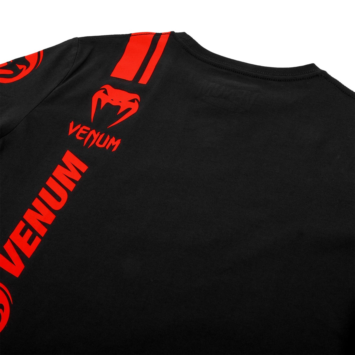 Venum Logos T-shirt - Zwart/Rood