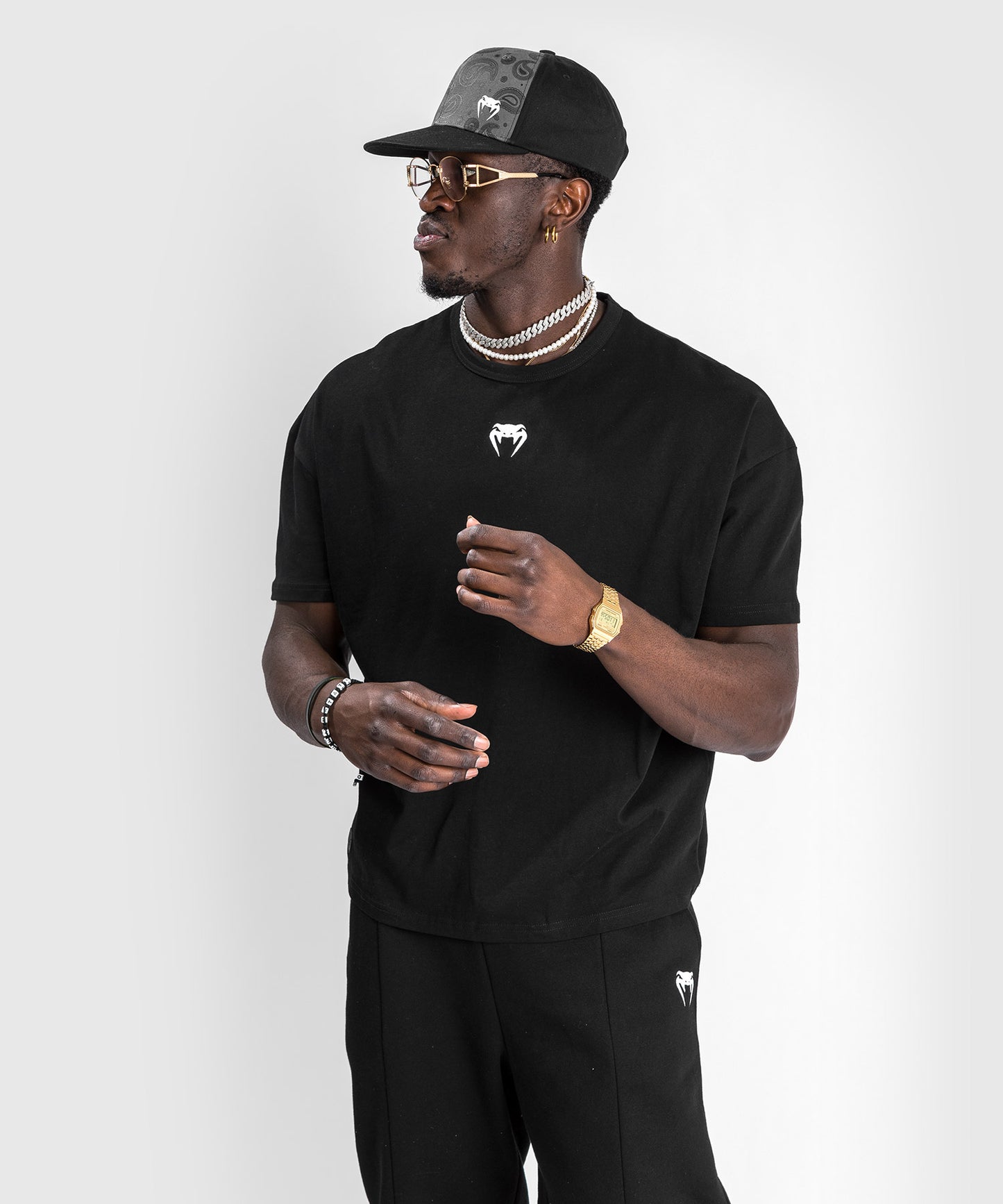 Venum Vortex XL t-shirt - Oversize - Zwart