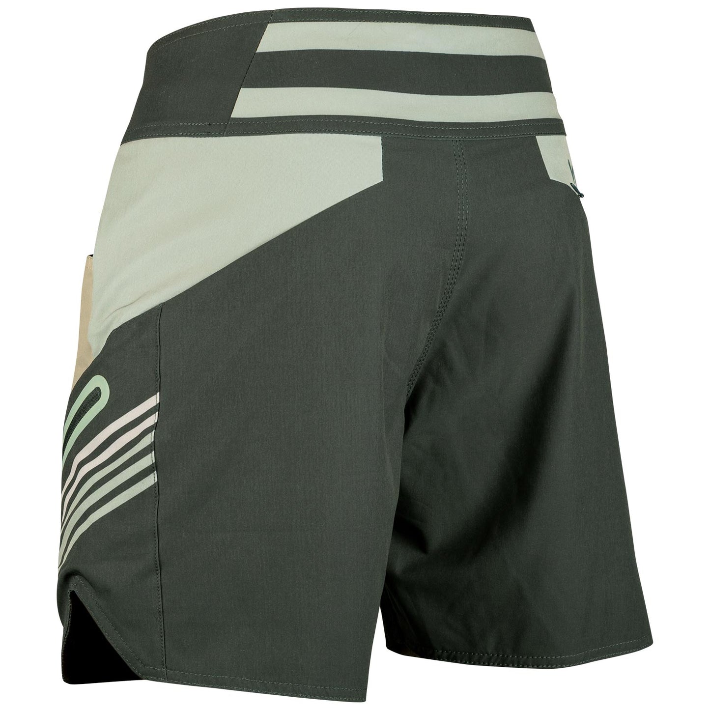 Venum Cargo zwemshort - donker_kaki_beige_kaki