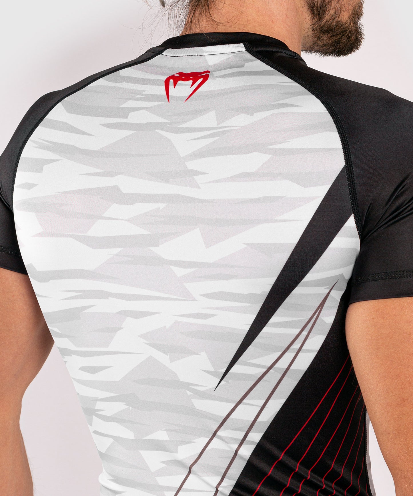 Venum Contender 5.0 Rashguard - Korte mouwen - Wit/Camouflage