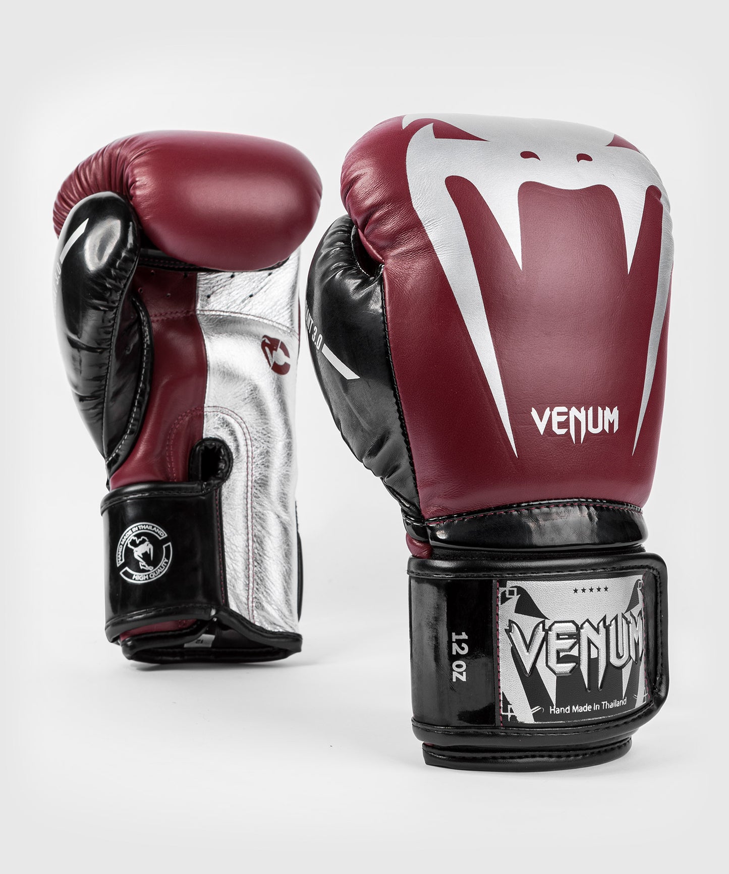 Venum Giant 3.0 Bokshandschoenen - Rood/Zilver - Speciale Editie