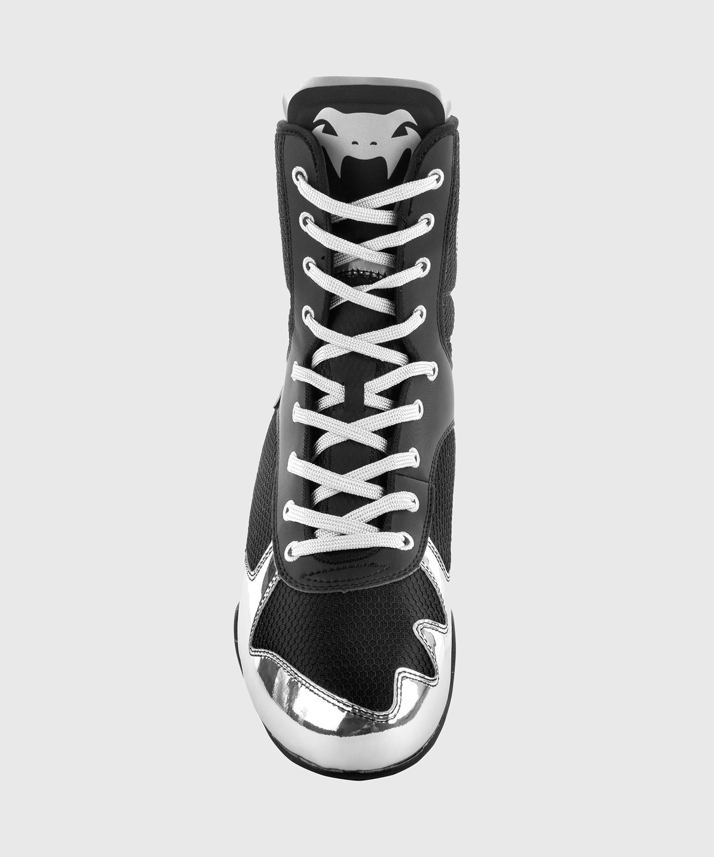 Venum Elite Boksschoenen - Zwart/zilver