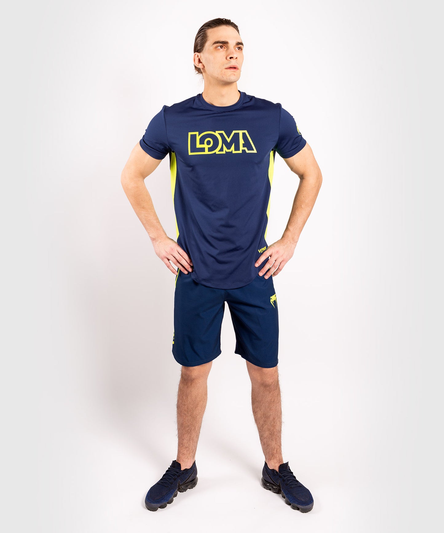 Venum Origins Dry Tech T-shirt - blauw/geel