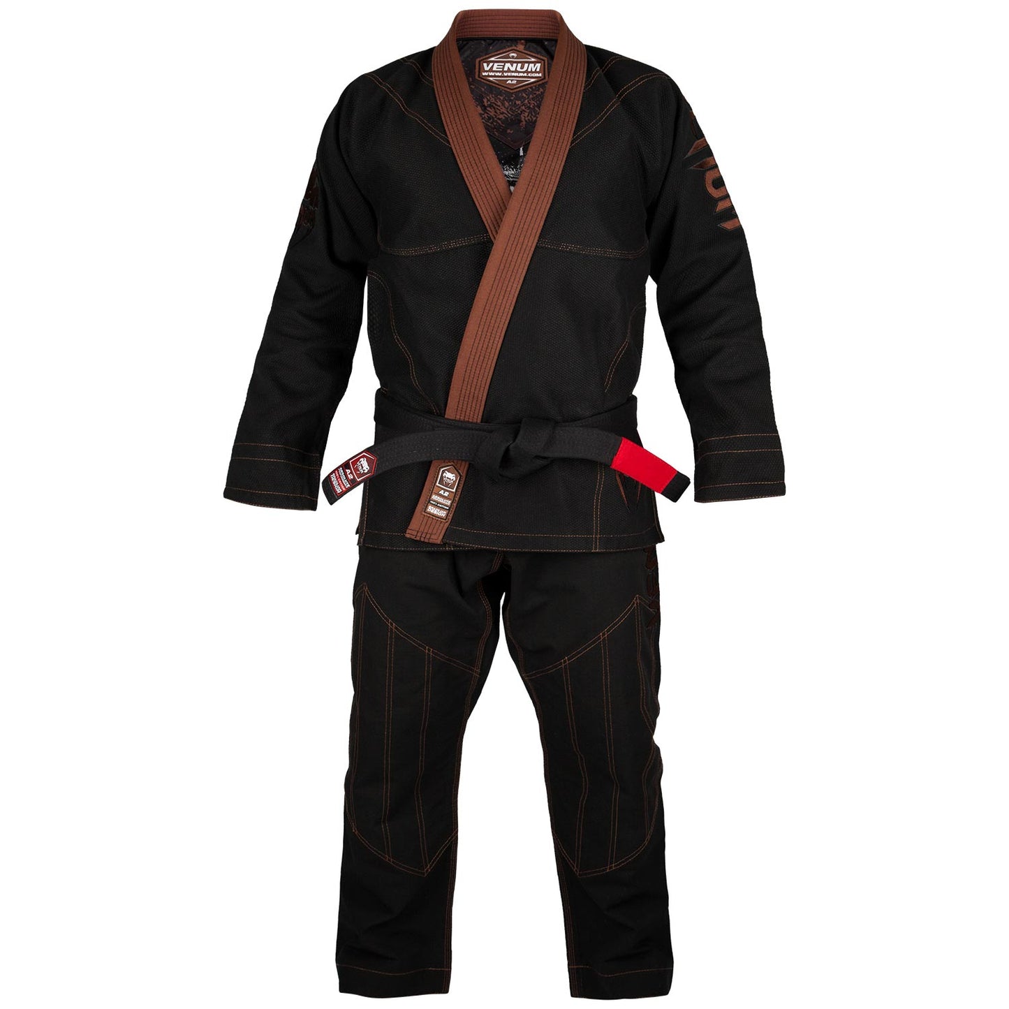 Venum Absolute Gorilla BJJ Gi (inclusief tas) - Zwart/Bruin