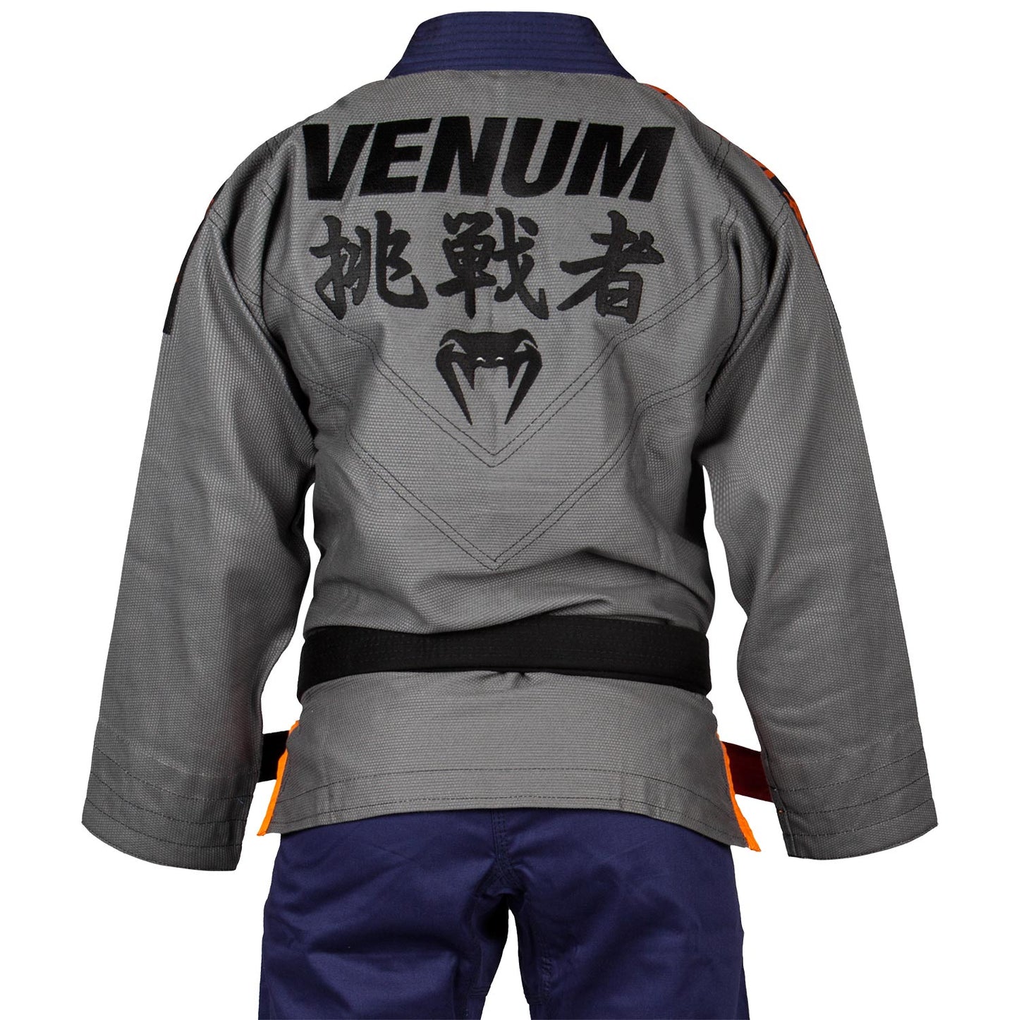 Venum Challenger 4.0 BJJ Gi - (inclusief tas) - Grijs/Marineblauw