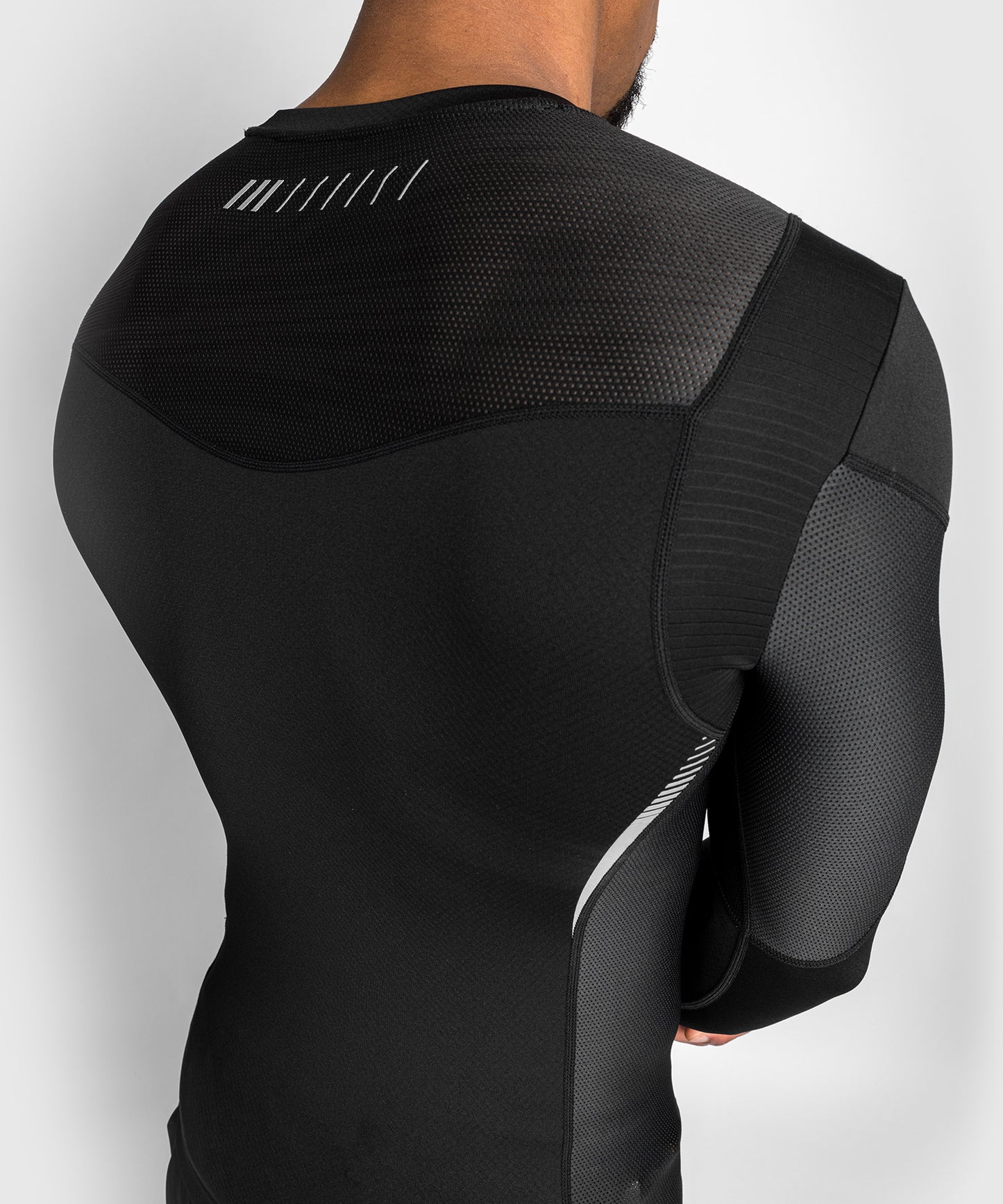 Venum Tempest 2.0 Compressieshirt (lange mouwen) - Zwart/Grijs