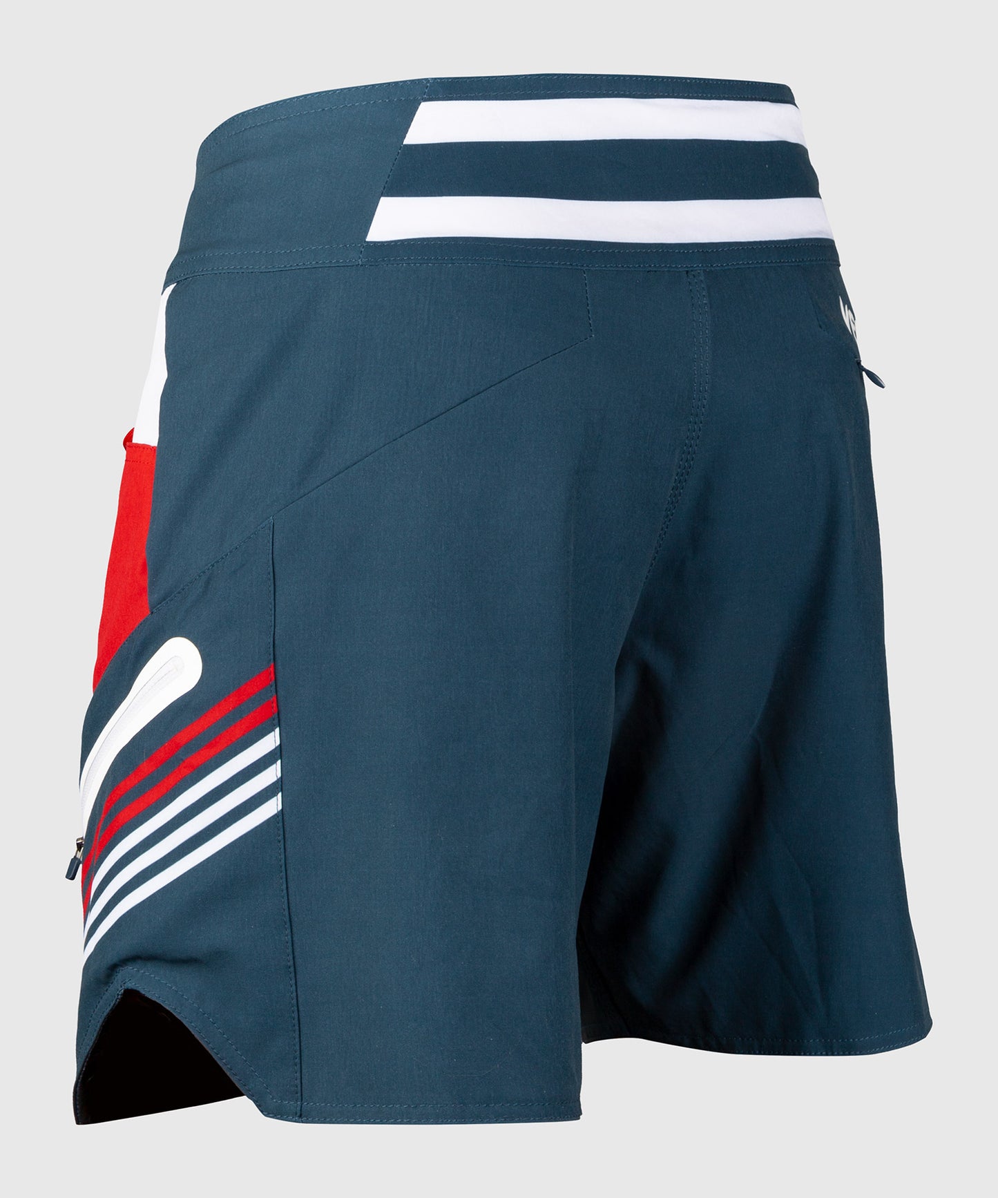 Venum Cargo zwemshort - donkerblauw_rozerood_wit