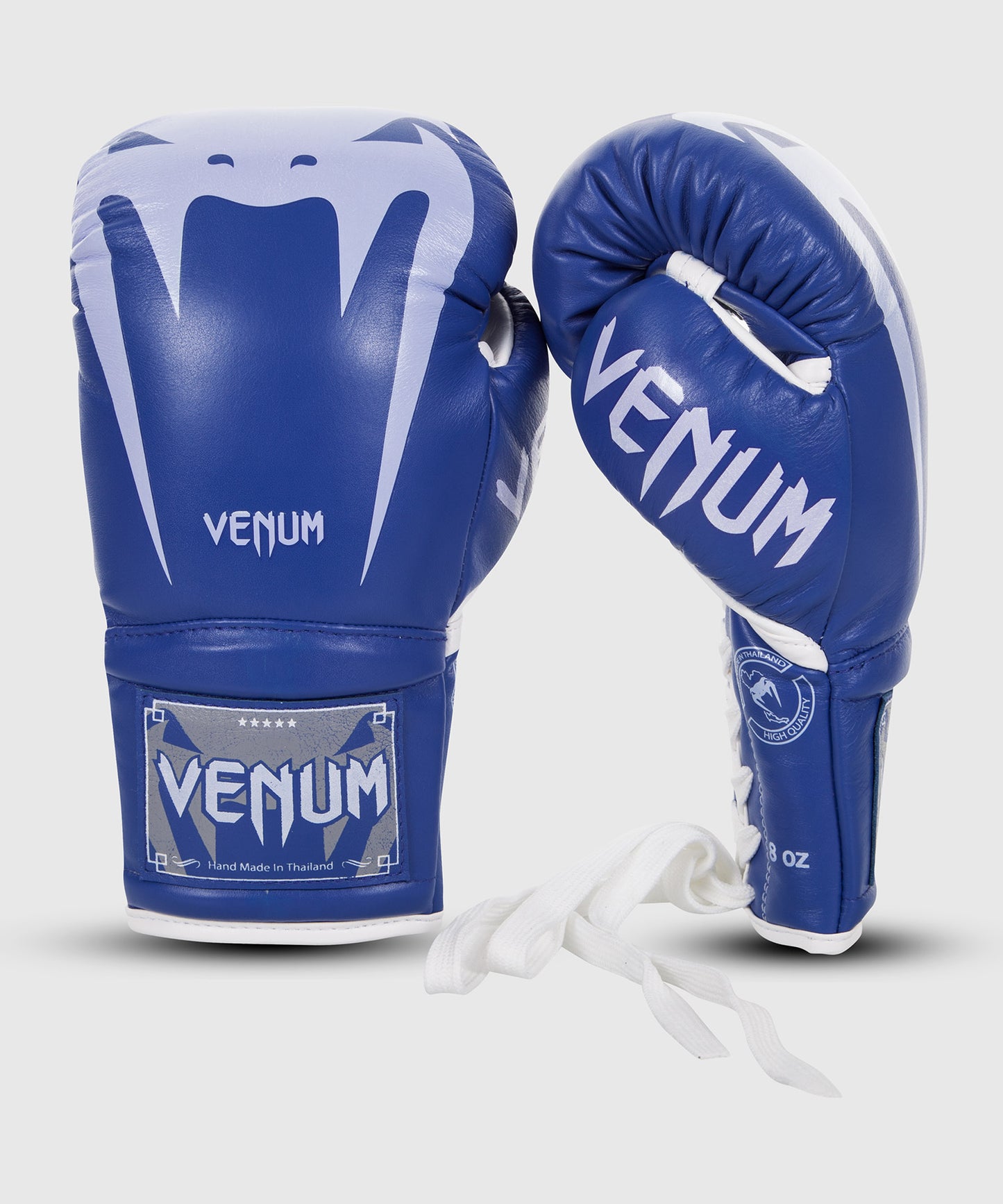 Venum Giant 3.0 Bokshandschoenen - nappaleer - met veters - Blauw