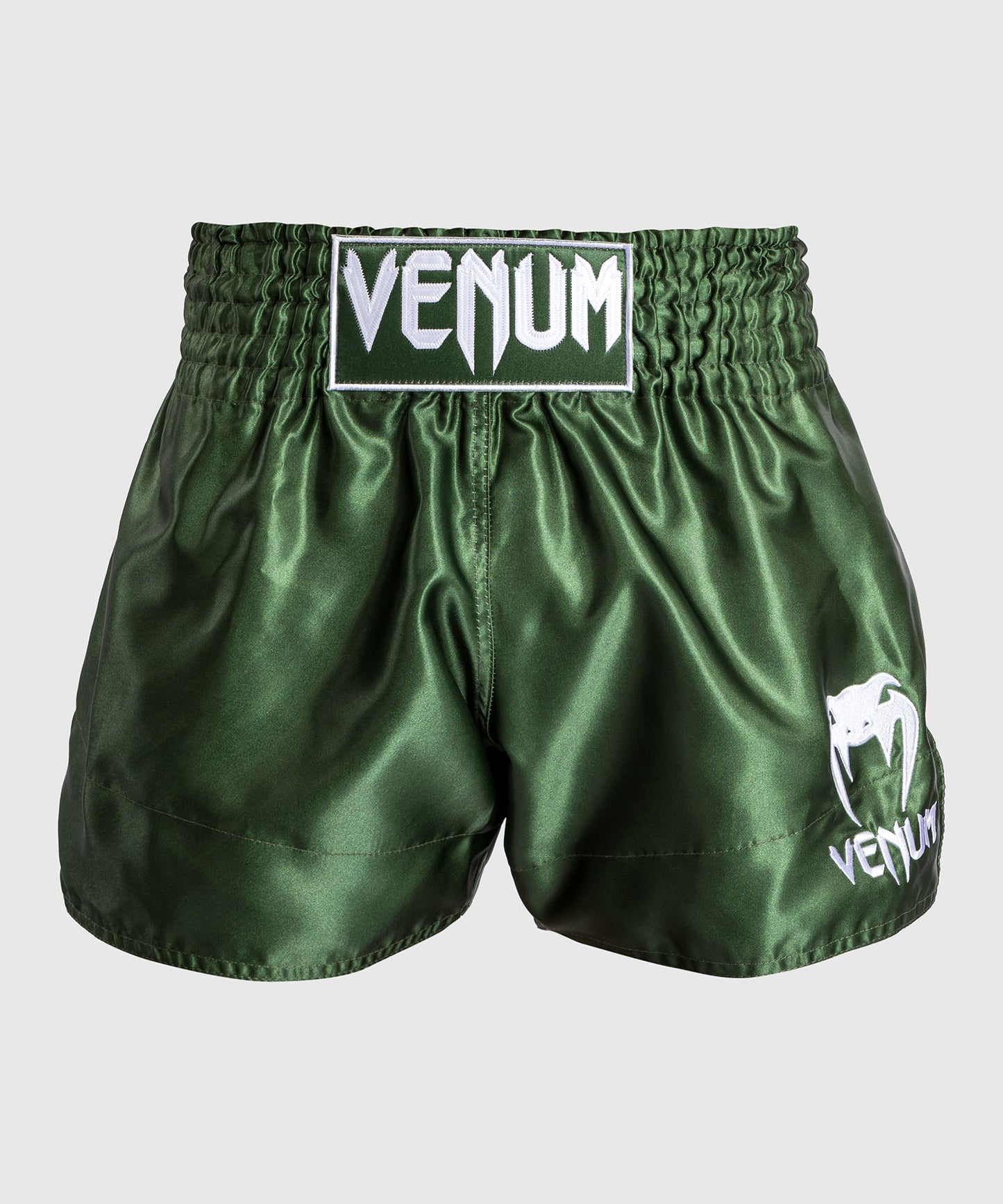 Venum Classic Muay Thai-short Khaki/Wit