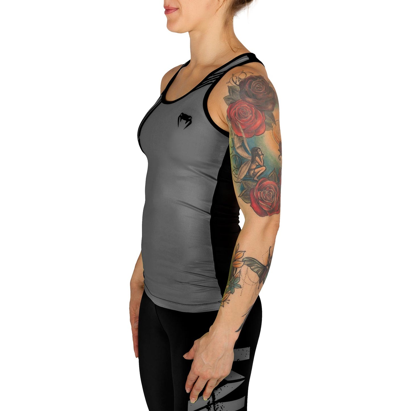 Venum Power Tank Top - Grijs/Zwart