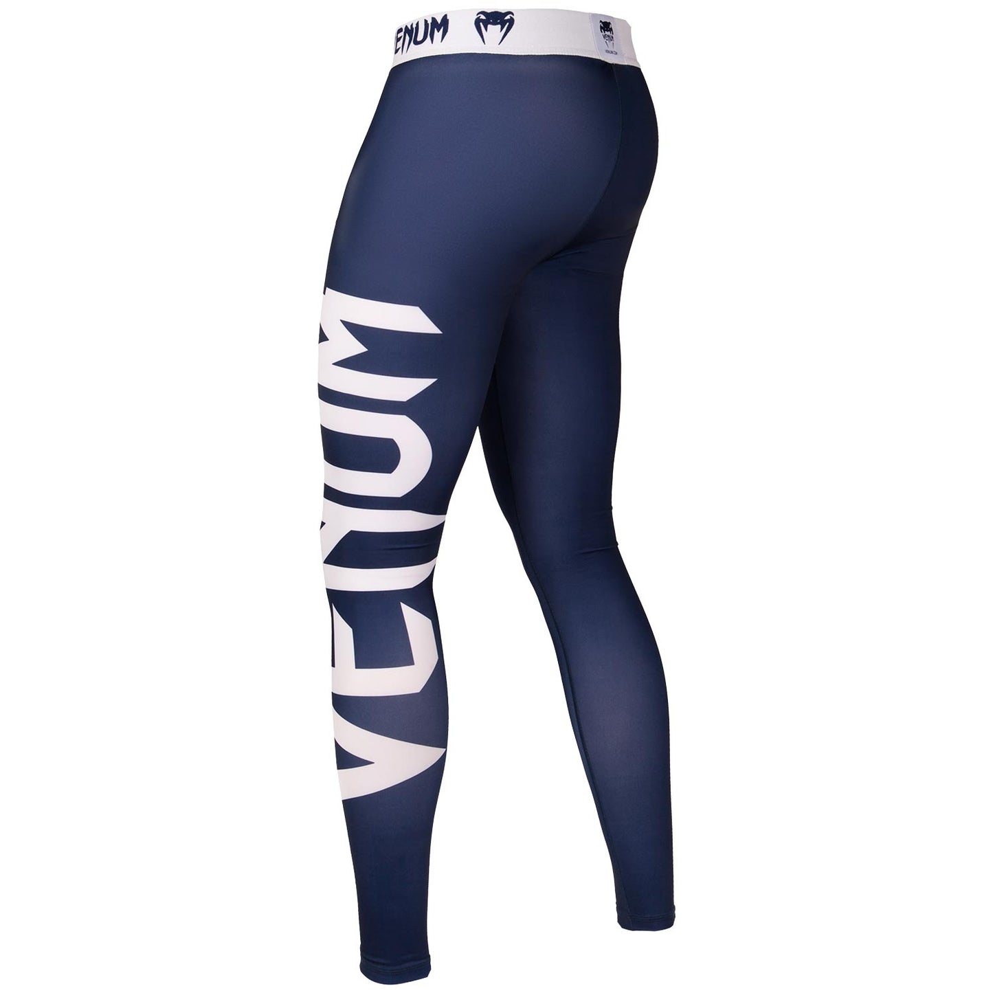 Venum Giant compressiepanty - Marineblauw/Wit