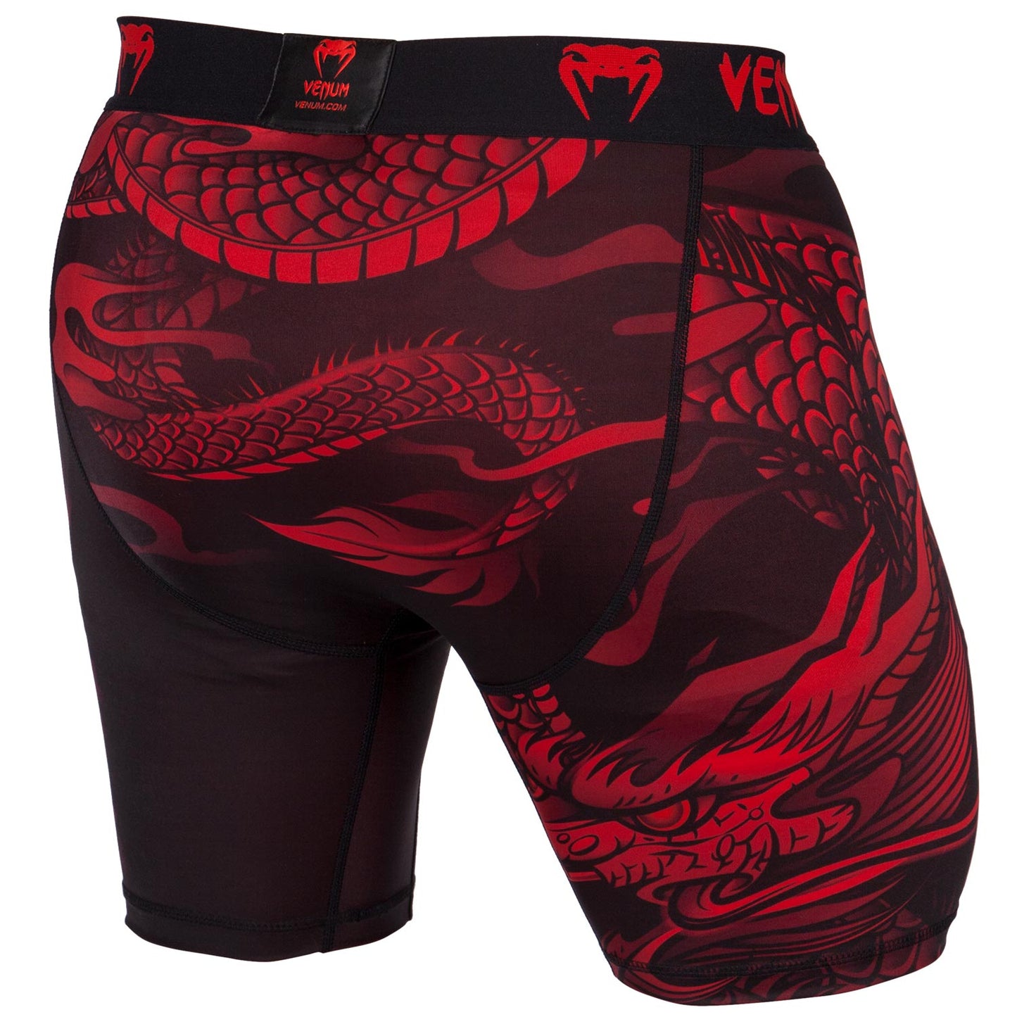Venum Dragon's Flight Compression Shorts - Zwart/Rood