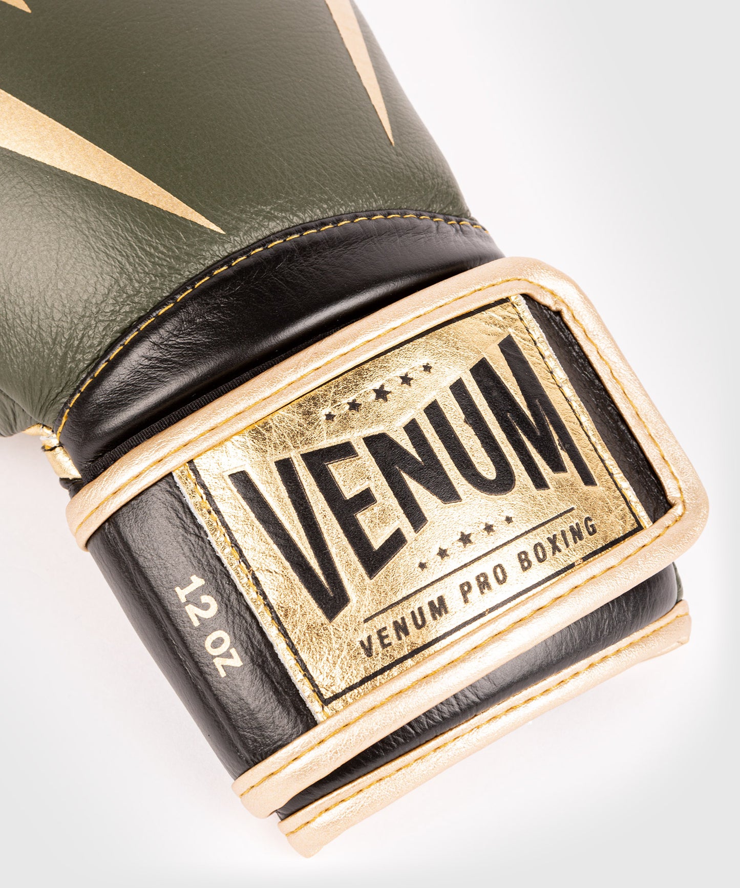 Venum Giant 2.0 Pro bokshandschoenen klittenband - Khaki/Goud
