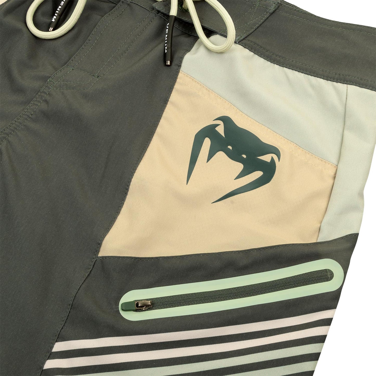 Venum Cargo zwemshort - donker_kaki_beige_kaki