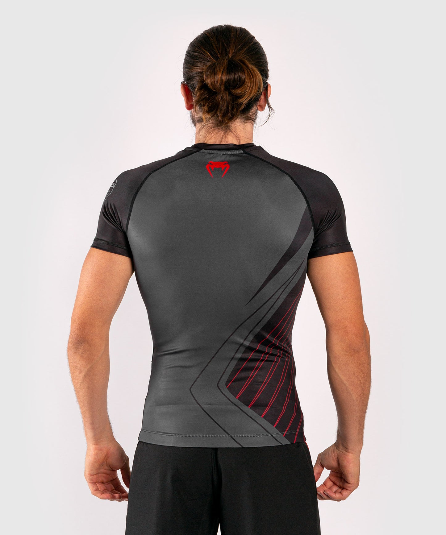 Venum Contender 5.0 Rashguard - Korte mouwen - Zwart/Rood