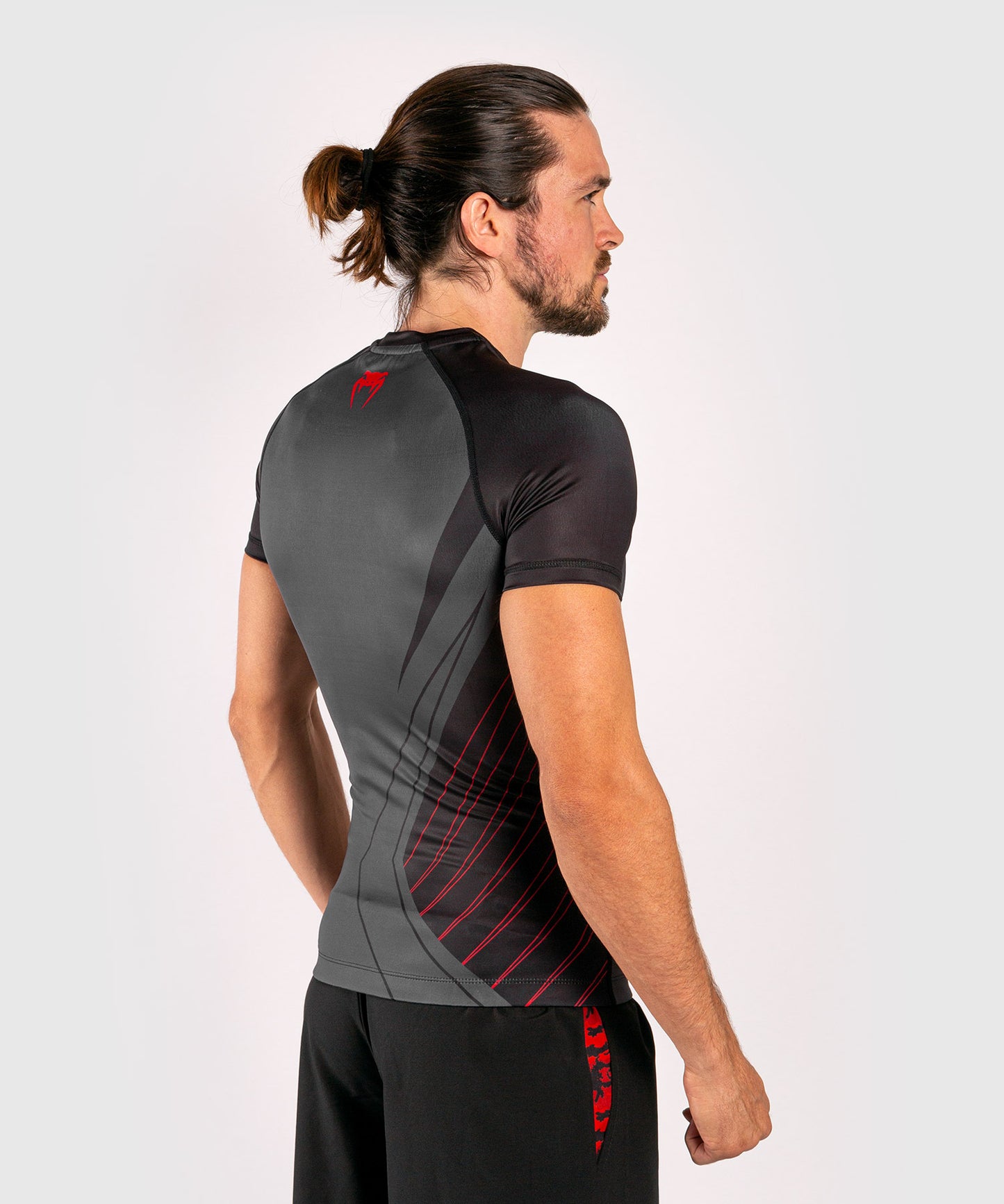 Venum Contender 5.0 Rashguard - Korte mouwen - Zwart/Rood