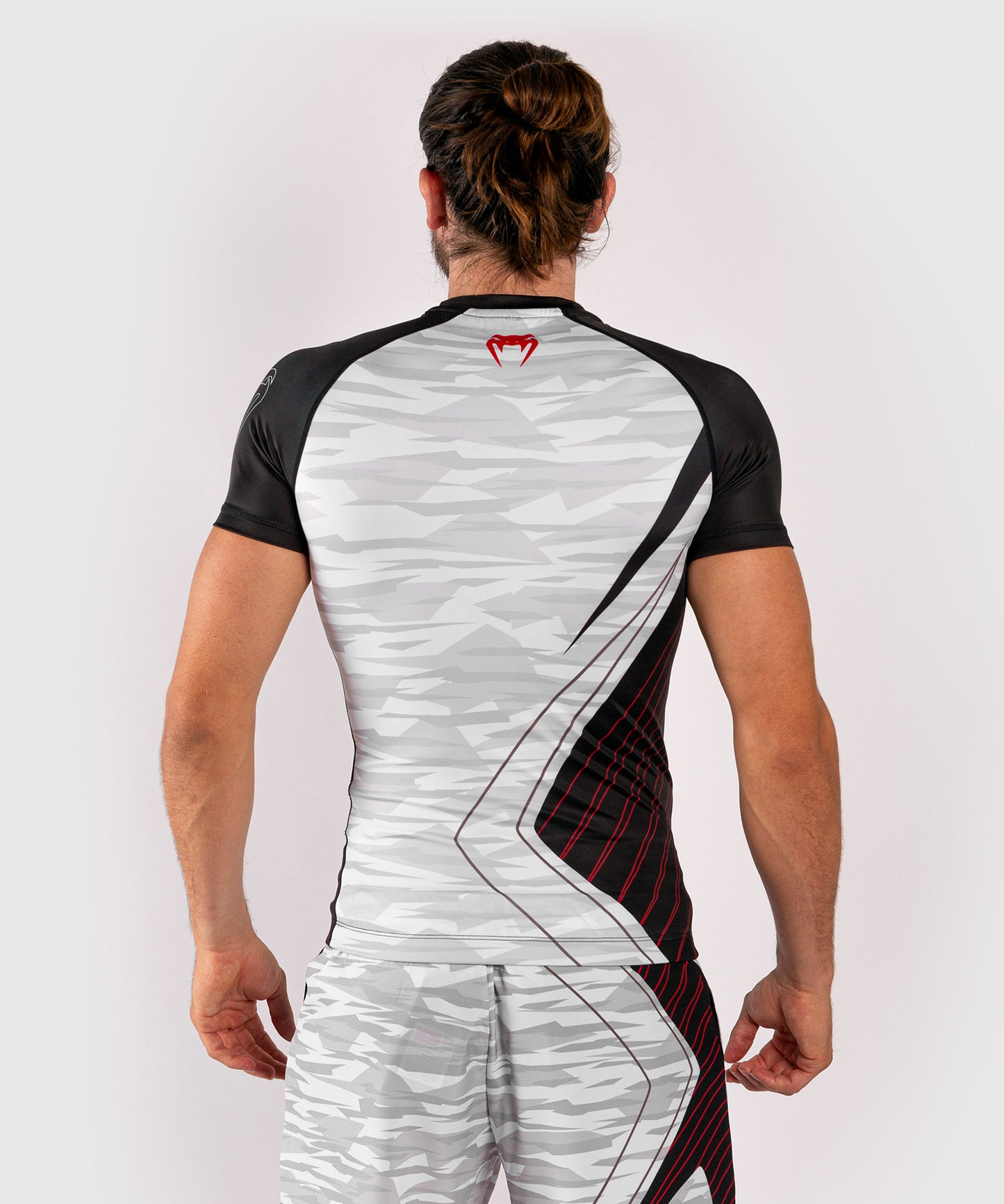 Venum Contender 5.0 Rashguard - Korte mouwen - Wit/Camouflage